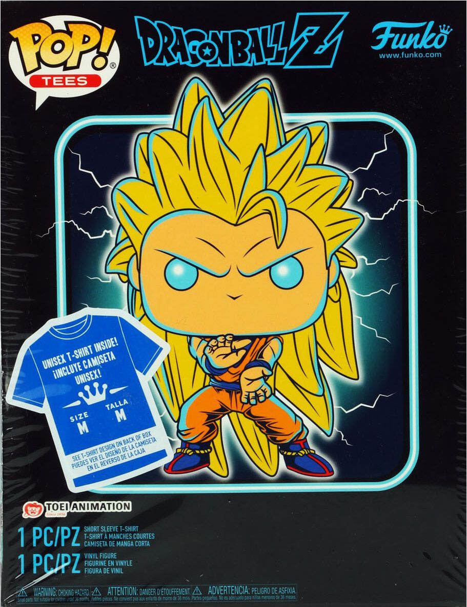 Goku pop top and tee
